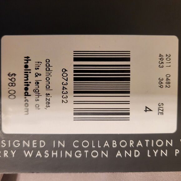 The Limited Scandal Collection Olivia Pant NWT SIZE 4 - Picture 7 of 7